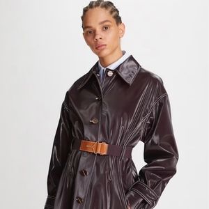 Tory Burch coated trench